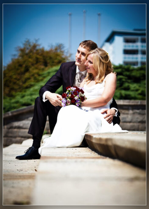 Hochzeitsschnappschüsse