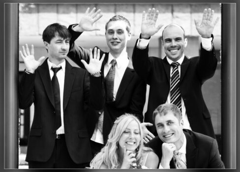 Hochzeitsschnappschüsse