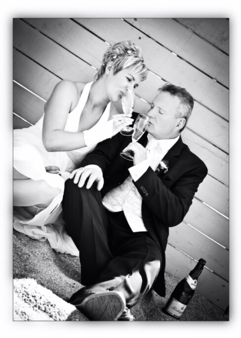 Hochzeitsschnappschüsse