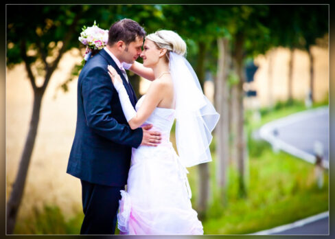 Hochzeitsschnappschüsse