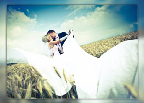 Hochzeitsschnappschüsse