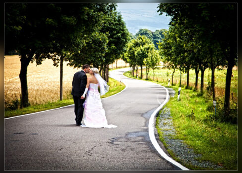 Hochzeitsschnappschüsse