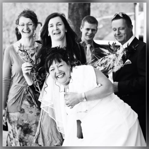 Hochzeitsschnappschüsse