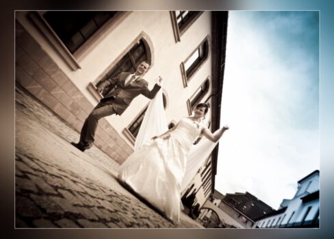 Hochzeitsschnappschüsse